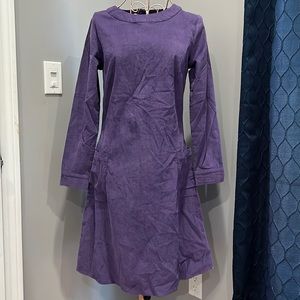 Purple smock dress